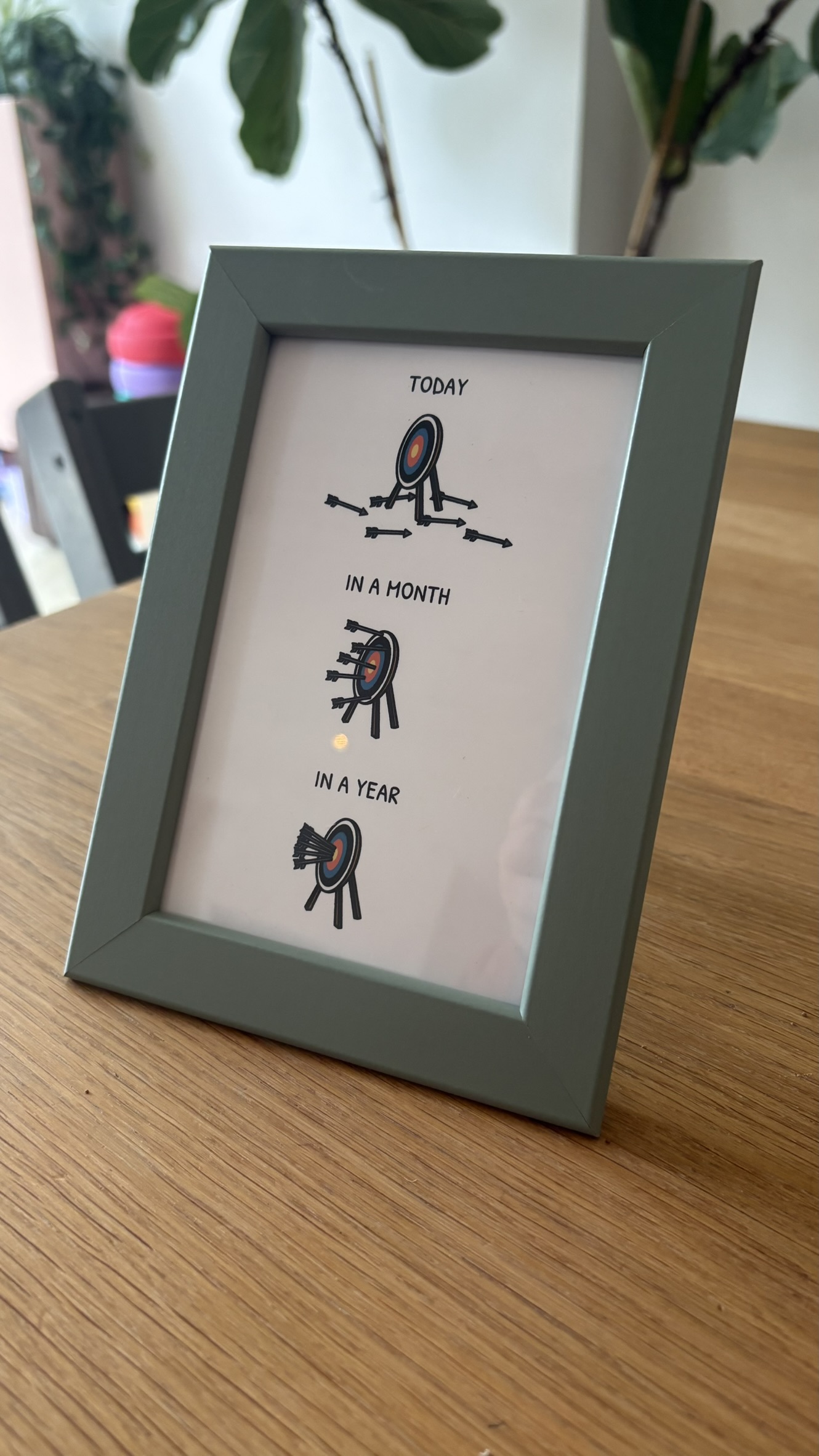 Visual on wall