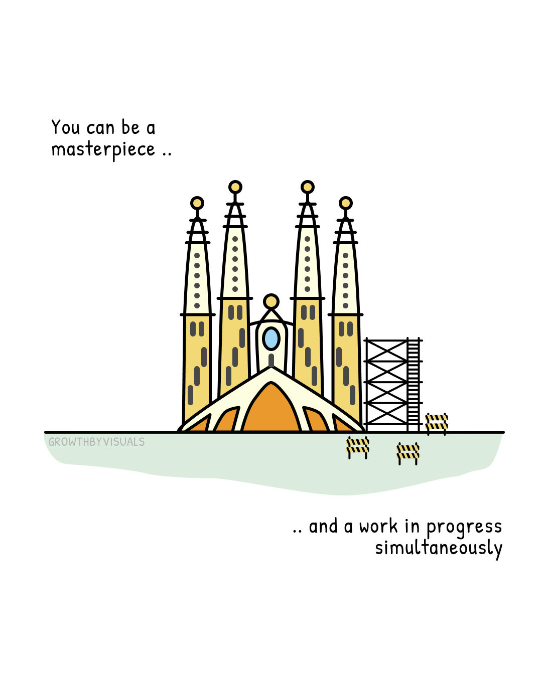 Every Masterpiece Is a Work in Progress First