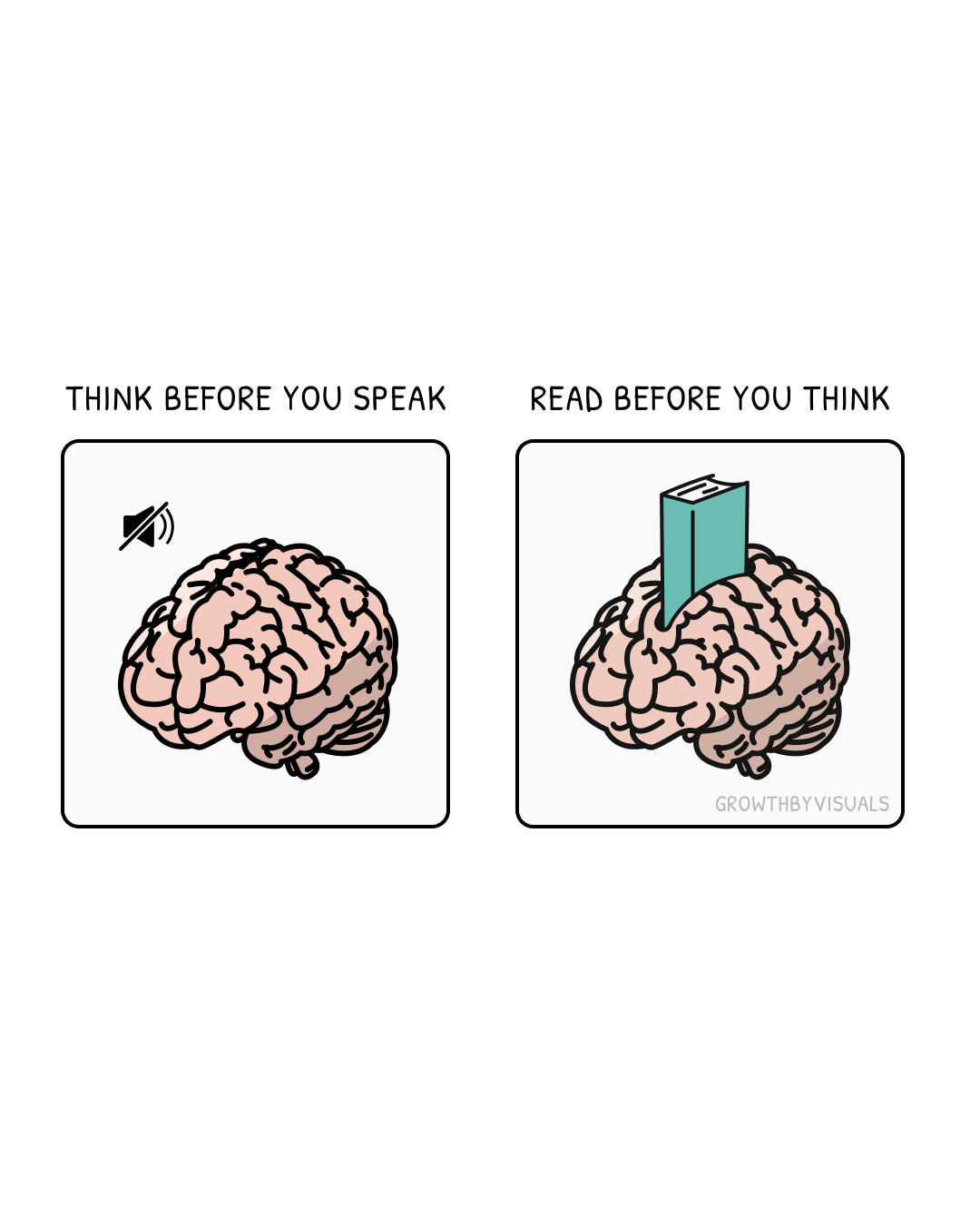 Think Twice, Speak Once